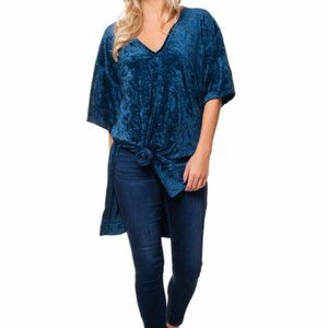 We The Free Luxe Crushed Velvet Tunic